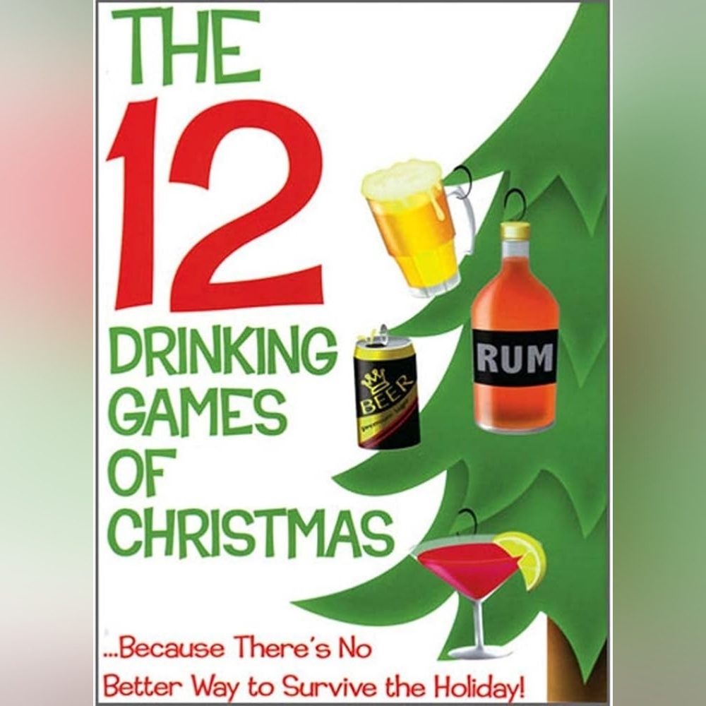 🎄🎅🍻 SEALED - The 12 Drinking Games of Christmas - Drinking party Game (21+)